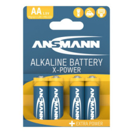 4 Piles Alcaline LR06-AA -...